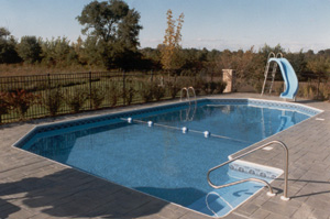 photo of side entry pool